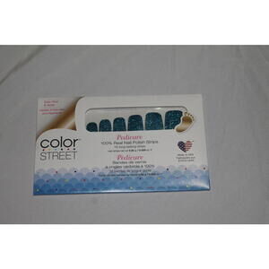Color Street Pedicure 100% Real Nail Polish Strips